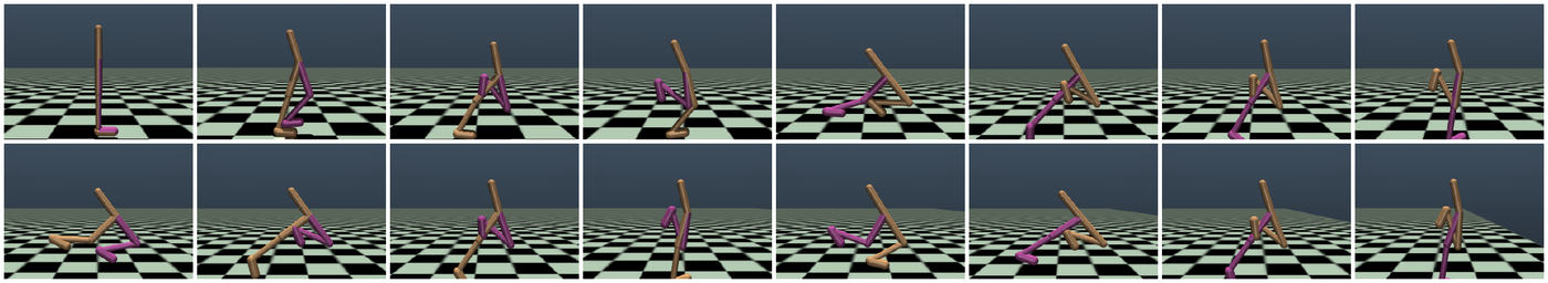 Walker2d rollout